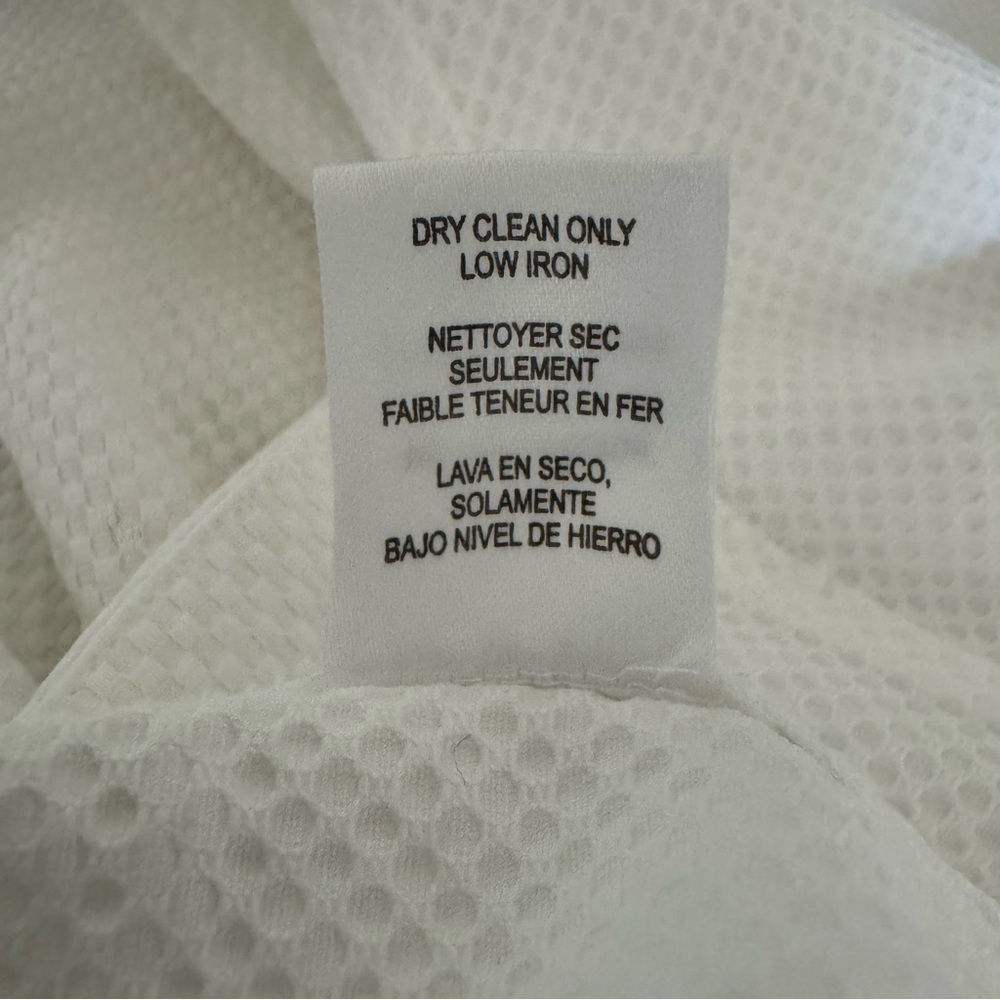 Worth White Sleeveless Button-Down Shirt Vest, 4 - Picture 13 of 16